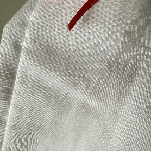 Vintage Bryan Dress 6X Pink White Striped Pinafore 2 Piece Lacy Party Fancy - Picture 13 of 16